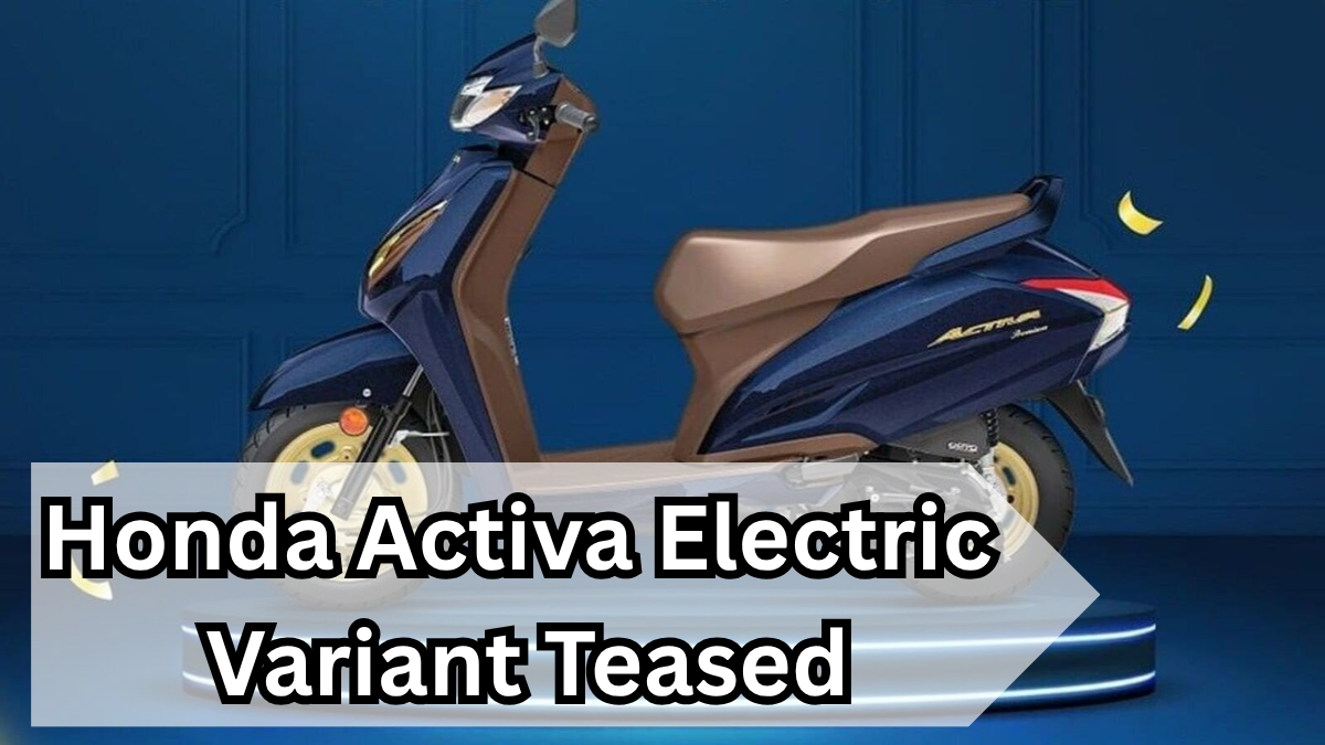 Honda Activa Electric Variant Teased – What We Know So Far